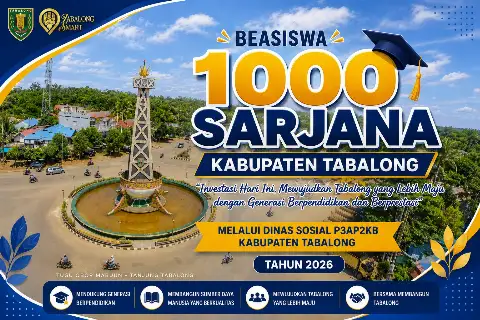 Pengumuman Hasil Seleksi Tahap I Beasiswa Mahasiswa Berprestasi dari Keluarga Tidak Mampu Kabupaten Tabalong Tahun 2026