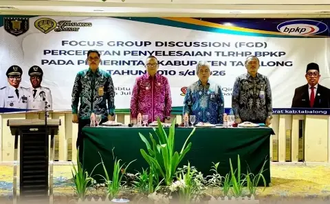 Bupati Tabalong Buka FGD Percepatan Tindak Lanjut Hasil Pengawasan BPKP