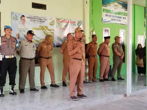 Apel Gabungan Kecamatan Kelua di Desa Pudak Setegal
