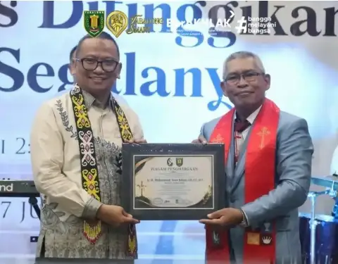 Bupati Tabalong Ajak Perkuat Kerukunan dan Kebersamaan pada Perayaan Paskah GPDI Wilayah XV
