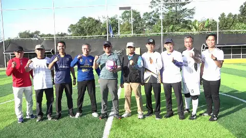 Bupati Buka Turnamen Fun Mini Soccer Antar SKPD Tabalong, Jadi Ajang Silaturahmi & Koordinasi
