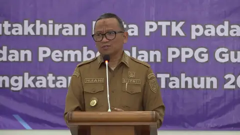 Guru Tak Sekadar Mengajar, Bupati Tabalong Tekankan Peran Membentuk Akhlak Anak