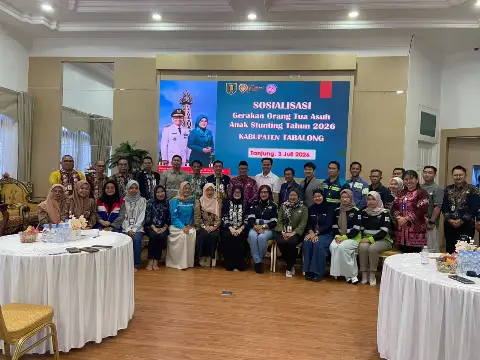 Dinas Sosial P3AP2KB Kabupaten Tabalong Gelar Sosialisasi Gerakan Orang Tua Asuh Cegah Stunting bagi Dunia Usaha dan Perangkat Daerah