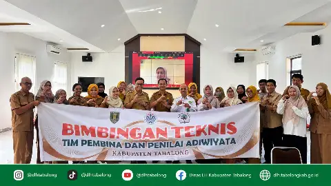 Tim Pembina dan Penilai Adiwiyata Kabupaten Tabalong Ikuti Bimbingan Teknis