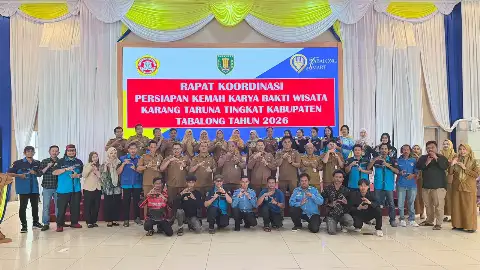 Rapat Koordinasi Persiapan Kemah Karya Bakti Wisata Karang Taruna Tingkat Kabupaten Tabalong 