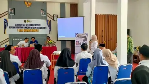 Kecamatan Muara Harus Gelar Sosialisasi Sistem Informasi Aduan Pelayanan (SIAP Muara Harus) untuk Tingkatkan Kualitas Pelayanan Publik