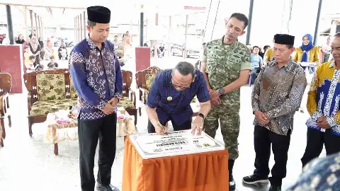 Pasar Batu Bangkit Jadi Pusat Ekonomi Baru di Muara Uya
