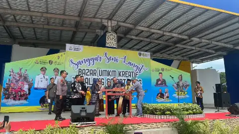 Pengamanan Kegiatan Pembukaan Bazar UMKM Kreatif Tabalong SMART 2026
