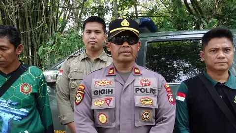 Polsek Banua Lawas Imbau Warga Tak Lukai Orangutan, Evakuasi Terus Diupayakan