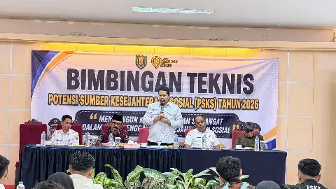Dinsos P3AP2KB Kabupaten Tabalong Gelar Bimtek PSKS Tahun 2026,  Perkuat Kompetensi dan Semangat Penyelenggaraan Kesejahteraan Sosial