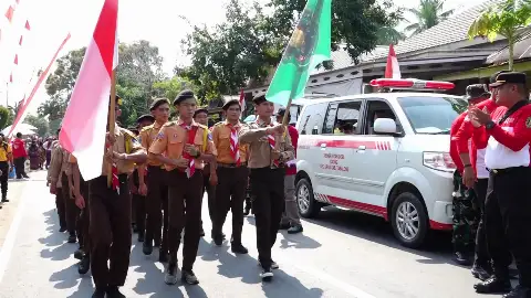 Napak Tilas Perjuangan Wilayah Utara Tempuh Estafet 24,4 KM, Wariskan Semangat Juang Para Pahlawan