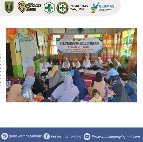 Musyawarah Masyarakat Desa (MMD) di Desa Banyu Tajun