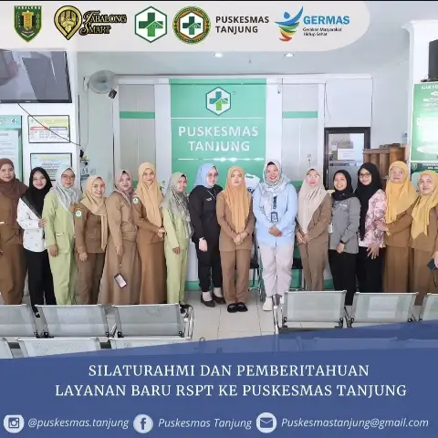 Silaturahmi dan Pemberitahuan Layanan Baru RSPT ke Puskesmas Tanjung