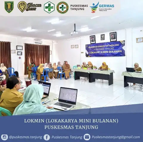 Lokmin Bulanan Pusekesmas Tanjung