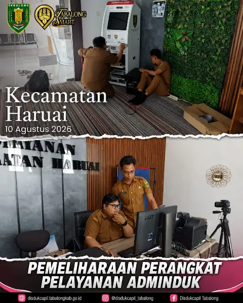 Pemeliharaan Perangkat Pelayanan Adminduk