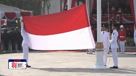 Bupati Tabalong Pimpin Upacara Detik-Detik Proklamasi Hut Ri Ke-81, Berlangsung Khidmat & Lancar