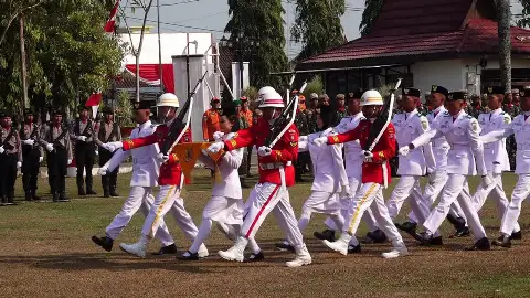 Sukses Kibarkan Sang Merah Putih, Paskibraka Tabalong Ungkap Rasa Bangga