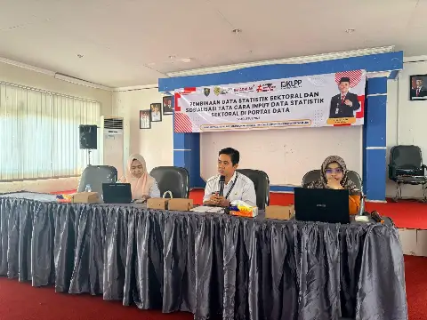 Diskominfo Tabalong Perkuat Pembinaan Statistik Sektoral di DKUPP