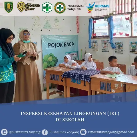 Inspeksi Kesehatan Lingkungan (IKL) di Sekolah