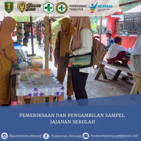 Pemeriksaan dan Pengambilan Sampel Jajanan Sekolah