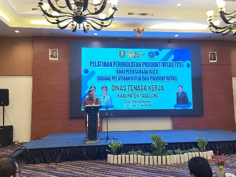 Tingkatkan Daya Saing Usaha, Disnaker Tabalong Gelar Pelatihan Peningkatan Produktivitas Perusahaan Kecil
