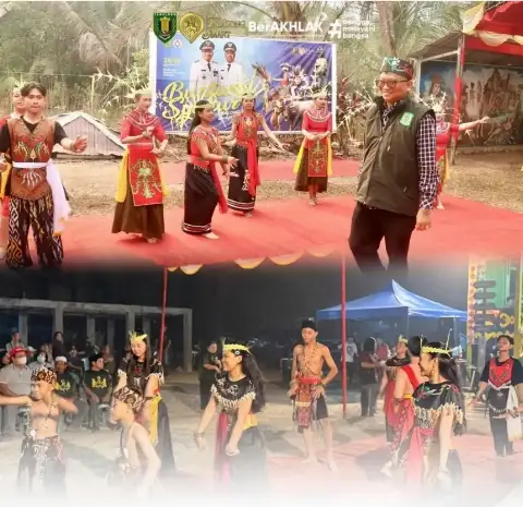 Hadiri Aruh Adat Buntang Syukur 2026, Bupati Ajak Masyarakat Lestarikan Adat dan Perkuat Kebersamaan