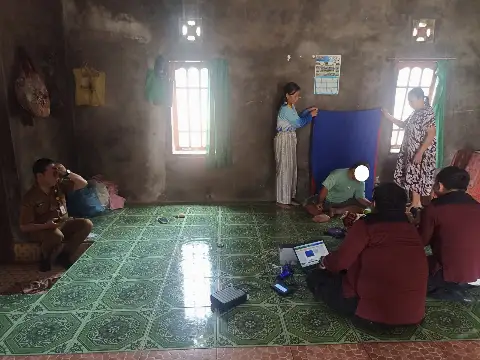 Pelayanan Melati Intan di Desa Kaong