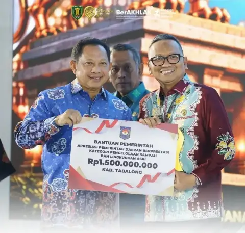 Bupati Tabalong Hadiri Apresiasi Pemda Berprestasi, Raih Dua Kategori Penghargaan