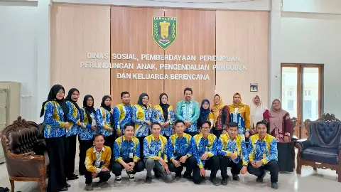 DP3A Kabupaten Tapin Kaji Tiru ke Dinas Sosial P3AP2KB Kabupaten Tabalong, Perkuat Sinergi Perlindungan Perempuan dan Anak