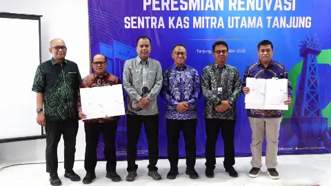 Perkuat Distribusi Uang Layak Edar, Bank Kalsel Resmikan Sentra Kas Mita Utama Tanjung
