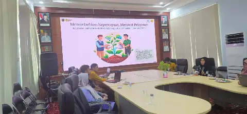 Kegiatan Peningkatan Kapasitas Pengelolaan Website, SP4N-Lapor!, Media Sosial dan PPID Pelaksana