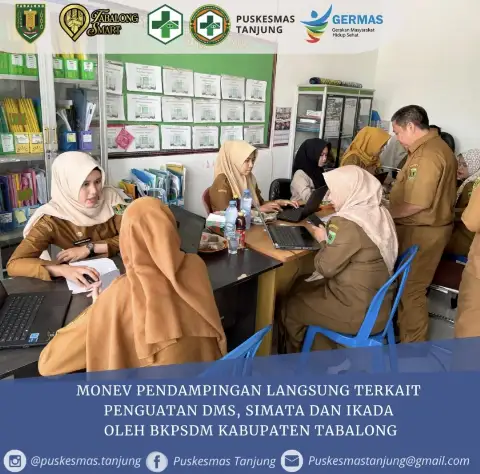 Monev Pendampingan Langsung Terkait Penguatan DMS, SIMATA dan IKADA oleh BKPSDM Kabupaten Tabalong