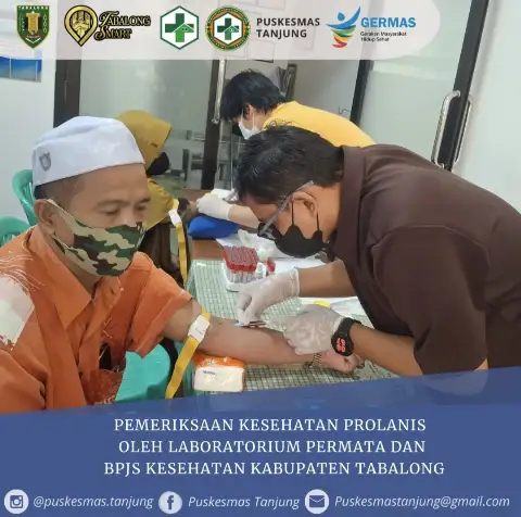 Pemeriksaan Kesehatan Prolanis Oleh Laboratorium Permata dan BPJS Kesehatan Kabupaten Tabalong