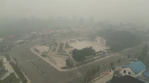 Kabut Asap Meningkat, Sekolah di Tabalong Kembali Terapkan PJJ