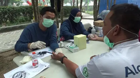 Siapkan Fisik Jelang Haji, Jemaah Tabalong Jalani Tes Kesehatan dan Kebugaran