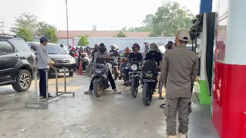 Hari Pertama Penerapan Ganjil Genap Pertalite, TPID Tabalong Lakukan Sidak ke SPBU