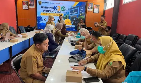 Diskominfo Tabalong Gelar Sosialisasi K3, Tekankan Keselamatan Kerja sebagai Kebutuhan