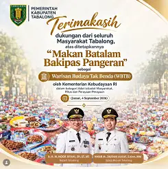 Tradisi Makan Batalam Bakipas Pangeran