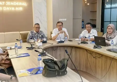 Bupati Tabalong Mengawal Infrastruktur Terkait Pertanian dan Penguatan Tebing ke Ditjen Sumber Daya Air