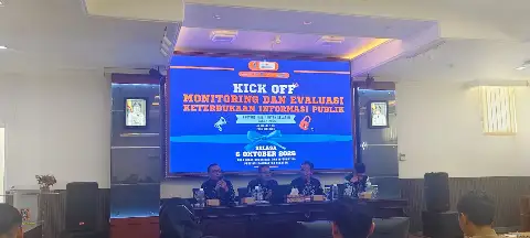 Pemkab Tabalong Ikuti Kick Off Monev Keterbukaan Informasi Publik Kalsel 2026