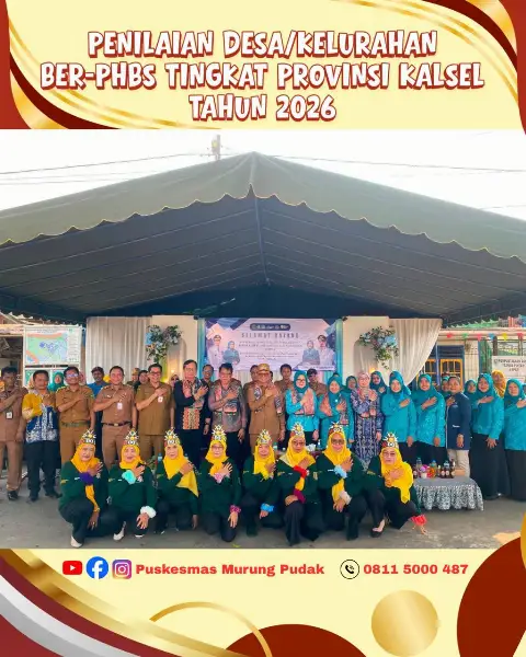 PENILAIAN DESA/KELURAHAN BER-PHBS TINGKAT PROVINSI KALIMANTAN SELATAN TAHUN 2026 