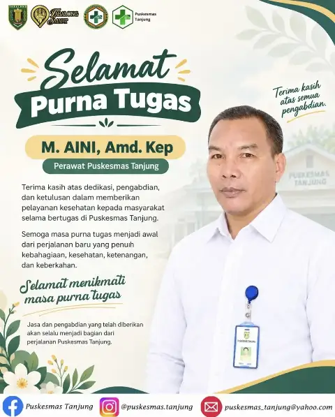 Purna Tugas Pegawai Puskesmas Tanjung