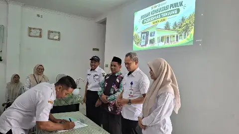 Forum Konsultasi Publik Puskesmas Tanjung