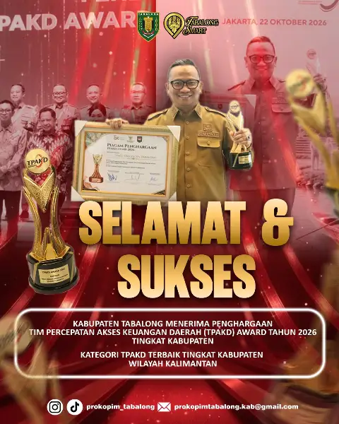 PENGHARGAAN TIM PERCEPATAN AKSES KEUANGAN DAERAH TPAKD