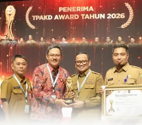 Kabupaten Tabalong Terima TPAKD Award 2026, Kredit Tabalong Smart Jadi Program Unggulan
