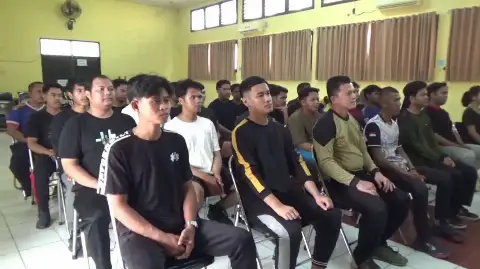 Tes Ketat! 70 Peserta Lolos Seleksi Satpam Gratis