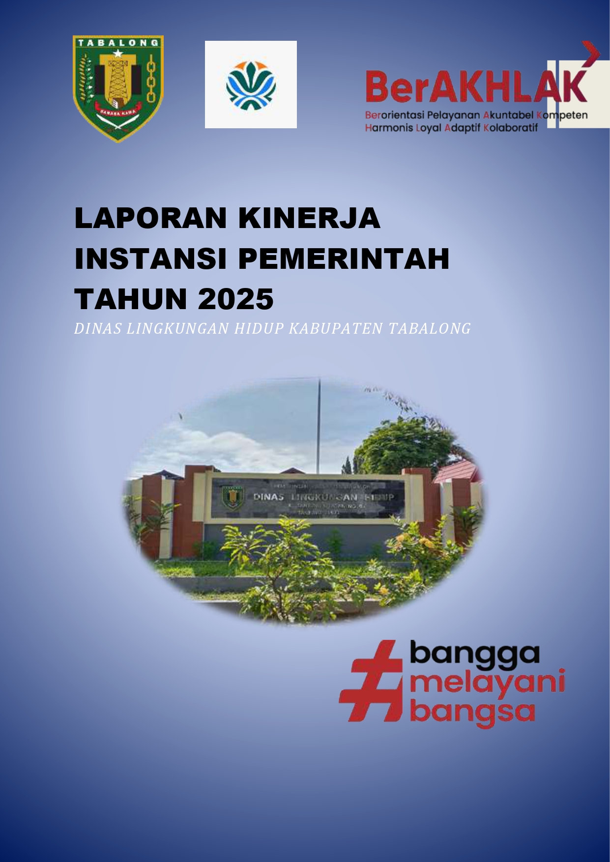 LAPORAN KINERJA DINAS LINGKUNGAN HIDUP KABUPATEN TABALONG TAHUN 2025