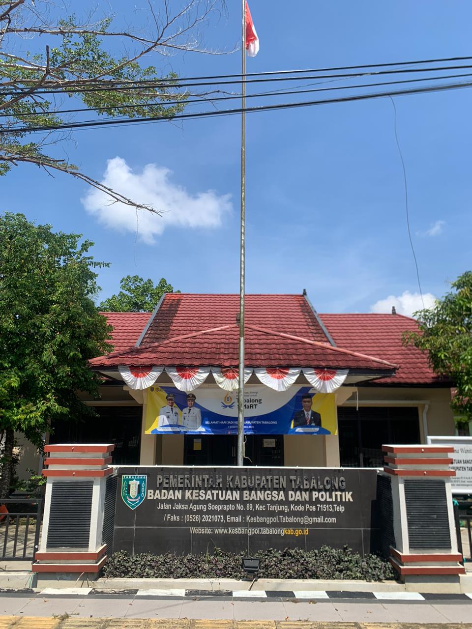 Kantor Badan Kesatuan Bangsa dan Politik Kabupaten Tabalong