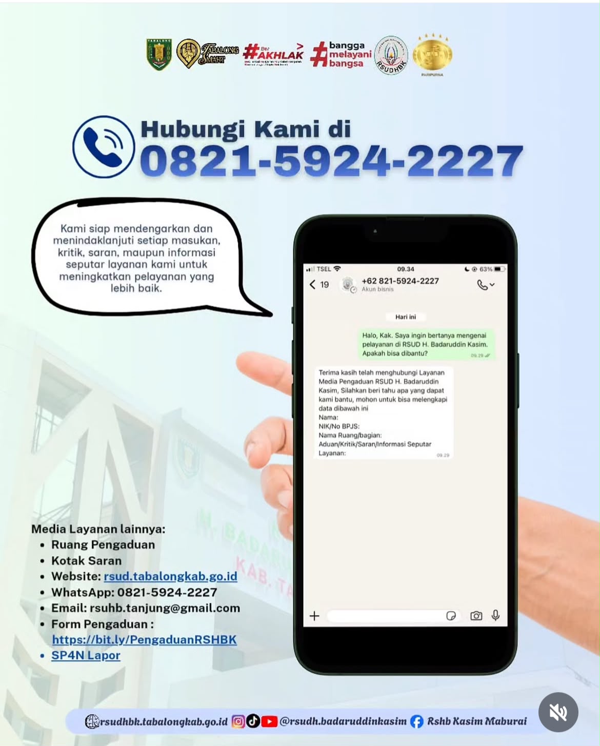 Media Layanan RSUDHBK