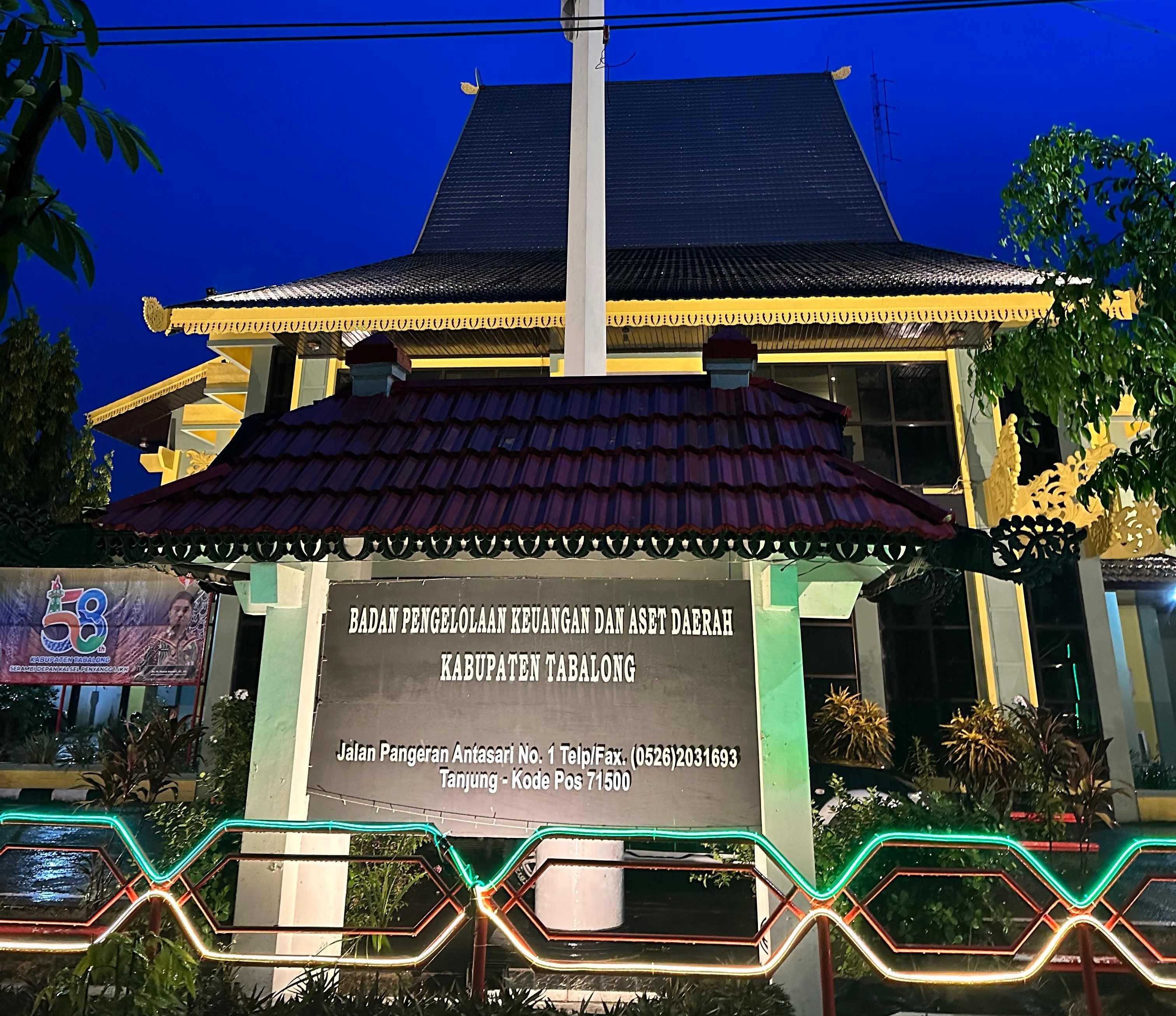 .Badan Pengelolaan Keuangan dan Aset Daerah